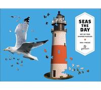 GALISON puzzle sagomati giornata al mare 2-in-1 - 450 pezzi