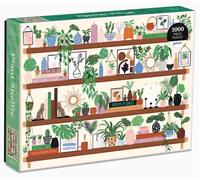 Galison - Puzzle Scaffale per piante - 1000 Pezzi