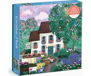 Galison - Puzzle Sentiero del giardino - 500 Pezzi