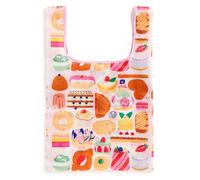 Galison Sweet Confections Packable Nylon Tote Bag