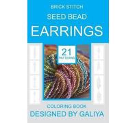 Galiya Brick Stitch Seed Bead Earrings (Tascabile)