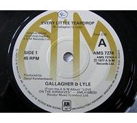 Gallagher & Lyle - Every Little Teardrop 7" A&M AMS7274 EX 1977