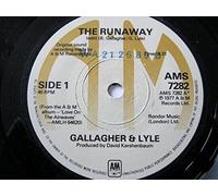 Gallagher & Lyle - The Runaway 7" A&M AMS7282 EX 1977