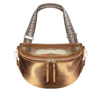 Gallantry, Marsupio con tracolla stampa geometrica, Bronzo