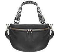 Gallantry, Marsupio con tracolla stampa geometrica, Nero