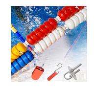 Galleggiante a corda da 1-18 metri di lunghezza, kit for banchi di corsi d'acqua, corda divisoria di sicurezza for acque profonde/basse, facile da installare for parchi acquatici sulla spiaggia(Wire R