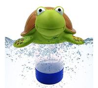 Galleggiante a forma di tartaruga | Galleggiante dosatore per piscina a coccodrillo per compresse da 1 e 3 pollici | Dosaggio piscina dispenser chimico | Dosatore di cloro per tutte le schede e