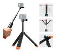 Galleggiante Action Cam Impugnatura Galleggiante Go pro,Treppiede Subacqueo per go pro Hero 13/12/11/10/9/8/7/6/5/4/3, DJI Osmo Action5/4, Insta 360 Ace e la Maggior parte Delle Action