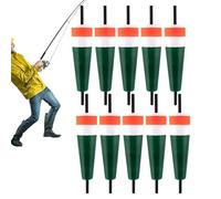 Galleggiante - Bobber Slider ad alta visibilità, indicatore di attacco ultra sensibile | Visual e revisore rilevano morso sottile, mantiene l'esca a una profondità, versatile coppia