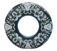 Galleggiante da nuoto che cambia colore, anelli gonfiabili per piscina, anello multifunzionale da 90 cm, materiale in PVC resistente, ideale per spiaggia, lago, fiume relax e giochi d'acqua