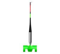 Galleggiante da pesca, 1 pezzo, allarme automatico segnale luminoso, rilevamento del morso a molla ad alta sensibilità, bobina in silicone per trasmissione del segnale diretto, Shore Raft Casting Rod
