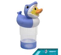 Galleggiante Di Cloro Per Piscina Con Luce, Dispenser Solare Di Cloro Galleggiante Per Piscina, Galleggianti Intelligenti Di Cloro Per Anatre, Galleggiante Di Compresse Di Cloro Di Capacità A Risparmi