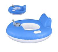 Galleggiante elettrico per piscina - galleggiante elettrico per piscina | poltrona gonfiabile | materasso portatile | nuoto estivo galleggiante per uomini donne lago fiume spiaggia abbronzatura relax
