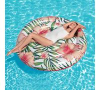 Bestway Materassino Gonfiabile Isola Palme e Fiori (Ø158cm) Art. 43410 - Bestway Materassino Gonfiabile Isola Palme e Fiori (Ø158cm) Art. 43410 - Confezione Da 1 Pezzo