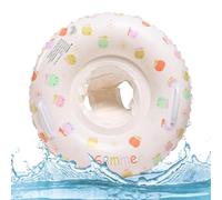 Galleggiante Gonfiabile Nuoto - Anello Gonfiabile Di Nuoto | Baby Swimming Float | Anello Di Nuoto Allenatore con Sedile Di Sicurezza Manica, Zattera Galleggiante per