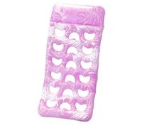 Galleggiante gonfiabile per piscina - Boa gonfiabile con poggiatesta integrato, zattera impermeabile per spiaggia, piscina, acquatico viaggi e feste