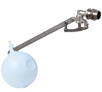 GALLEGGIANTE IN OTTONE A 5 COPPIGLIE DA 1″ CON SFERA - FARG