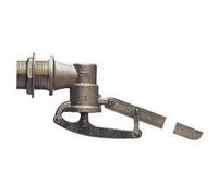 GALLEGGIANTE IN OTTONE SENZA SFERA A 5 COPPIGLIE ASTA PIATTA 2" Galleggianti