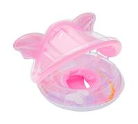 Galleggiante per bambini con baldacchino, protezione solare per piscina con baldacchino, a forma di farfalla, sedia a sdraio per lago, estate, cortile, spiaggia all'aperto