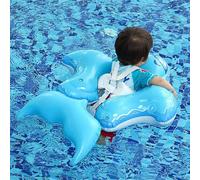 Galleggiante Per Bambini Con Tendalino | Anello di Sicurezza per Piscina con Copertura Parasole - Anello con Protezione UV e Ombreggiatura a Forma di Squalo Divertente per Bambini Maschi per il Nuoto