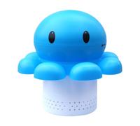 Galleggiante per compresse di cloro, dispenser regolabile per piscina, supporto galleggiante per la pulizia 'acqua, ideale per vasca idromassaggio, estate, cortile, vacanze, casa, 15,5 x 16,3 x