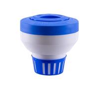 Galleggiante Per Pastiglie Di Cloro - Cloratore Galleggiante Per Piscine,Supporto Regolabile Cloratore Automatico per Cura Manutenzione Acqua Interno Esterno Giardino Clima Caldo