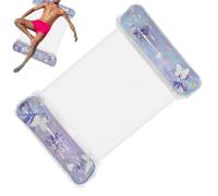 Galleggiante per Piscina,con Sdraio da Acqua con Glitter per Lago,Sdraio Galleggiante per Piscina - per la Spiaggia, il Lago, il Fiume, Nuoto, l'Abbronzatura, la Festa, l'Estate, Viaggio