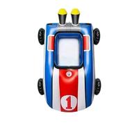 Galleggiante per Piscina per Bambini - Gioco estivo a cavallo con cartone | Giocattolo Gonfiabile a Forma di Auto per Piscina,per Cortile, Mare, Acquatico, Regali per Bambini, Bambine,