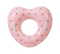 Galleggiante per piscina per bambini piccoli, 24.41x22.44x1.57in tubi per piscina a forma di cuore, nuoto attraverso anelli per la piscina, forniture per salvare l'acqua, anello per piscina inflab