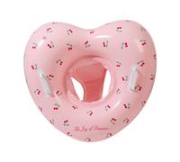 Galleggiante per piscina per bambini piccoli, 24.41x22.44x1.57in tubi per piscina a forma di cuore, nuoto attraverso anelli per la piscina, forniture per salvare l'acqua, anello per piscina inflab