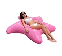 Galleggiante per piscina, portatile, a forma di stella, per abbronzatura estiva e spiaggia, per esterni, giardino, cortile, lago, fiume, feste, nuoto, prendere il sole