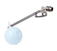 Galleggiante per serbatoio acciaio inox FARG 1" asta piatta completo di sfera
