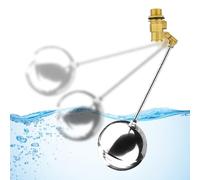 Galleggiante per Stagno | Regolatore Automatico di Livello | Galleggiante Auto-Riempi per Torri d'Acqua Giardino Industriale Casa Sistemi Irrigazione Esterni