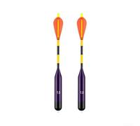 Galleggiante Pesca Notturna 2PCS Luce LED(A-1.0) | per Luce rossa e verde, visione notturna per chiara, per morso immediato, ideale per pesca mare