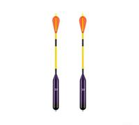 Galleggiante Pesca Notturna 2PCS Luce LED(C-2.0) | per Luce rossa e verde, visione notturna per chiara, per morso immediato, ideale per pesca mare