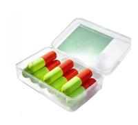 Galleggiante Pesca perline ABS Doppio Tono 1,5mm 2mm 3mm Apertura per facile A