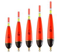 Galleggianti da Pesca (5 Pezzi), Galleggianti per pesca notturna, EVA Foam Galleggianti Bobbers Pesca, Per Pesci Grossi, Trote