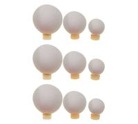 Galleggianti da Pesca Set di 9 Perline EVA per Colata Trota ed Efficienza Acqua