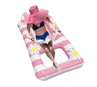 Galleggianti per Adulti - Sedia Gonfiabile con Supporto Ergonomico | Cuscino Integrato per Lettino e Divano da Lago Fiume Spiaggia Viaggi in Barca e Relax
