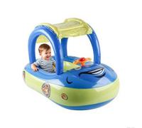 Galleggianti Per Bambini - Galleggiante per - Giocattolo Gonfiabile Con Tettuccio Protezione Solare Forma Auto E Ruota Per Spiaggia Estate Lago