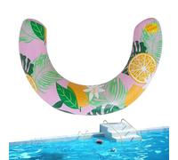 Galleggianti per piscina,a forma di U, stampati, robusti ed elastici - Galleggianti gonfiabili per piscina per adulti, giochi all'aperto, vacanze, lago, fiume, viaggi