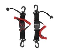 Galleria immersioni in acciaio inossidabile in acciaio inossidabile con fibbia a rilascio rapido per la luce della fotocamera 2 pc accessori per ingranaggi per immersioni rosse