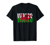 Galles Galles Galles Dragon Students Cardiff Wrexham Swansea Maglietta
