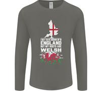 Galles il Mio Roots Are Scozzese Uomo Maniche