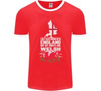 Galles il Mio Roots Are Scozzese Uomo Ringer Fotl