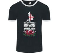 Galles il Mio Roots Are Scozzese Uomo Ringer Fotl