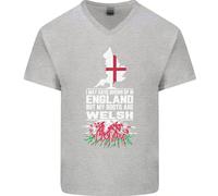 Galles Le Mie Radici Sono Scozzesi Maglietta In Cotone A V