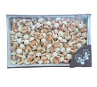 Galletas Forma de Setas Cubiertas de Chocolate Blanco | Formato 1KG