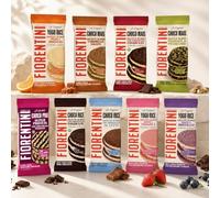 Gallette Assortite Personalizzabili per Fiorentini - 6 Confezioni a Scelta tra Mais, Riso e Super Protein - Gusti Cioccolato Fondente, Pistacchio, Caramello Salato, Latte, Arancia, Fragola, Mirtillo