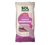 Gallette di riso condite con yogurt ai mirtilli 100 g